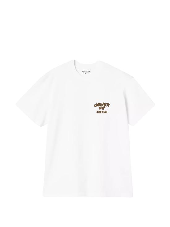 26FW 칼하트 WIP 반팔 티셔츠 I037446 02XX WHITE