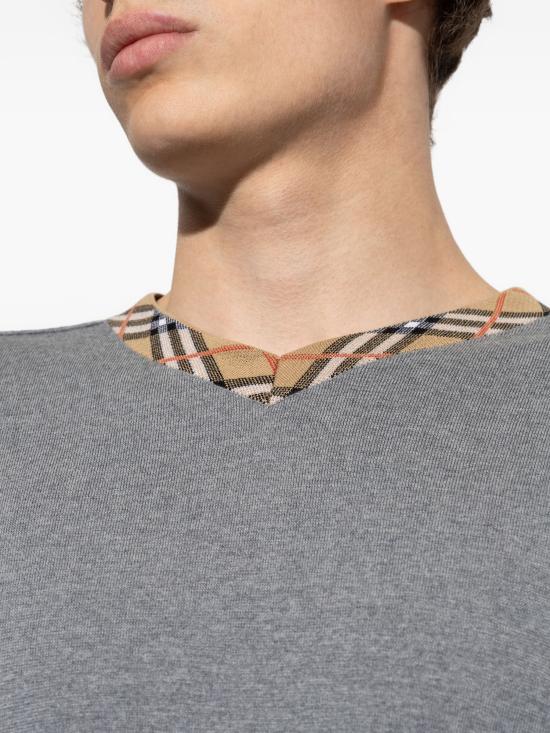 26FW 버버리 스웨터 8127565 A1345 GREY - BURBERRY