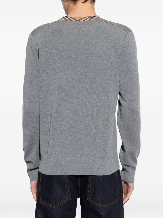26FW 버버리 스웨터 8127565 A1345 GREY - BURBERRY