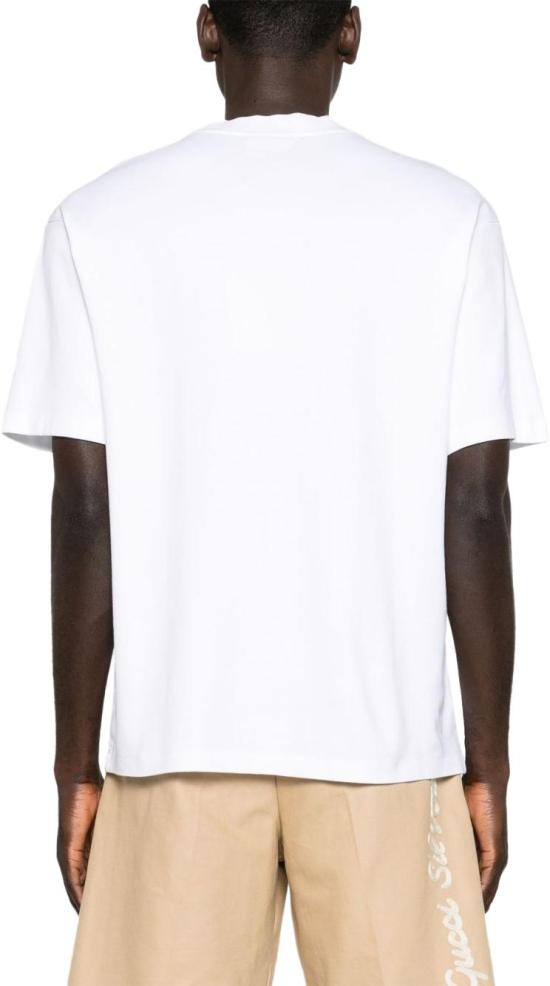 26SS 드롤드무슈 반팔 티셔츠 PERMTS202CO002OPW WHITE - DROLE DE MONSIEUR
