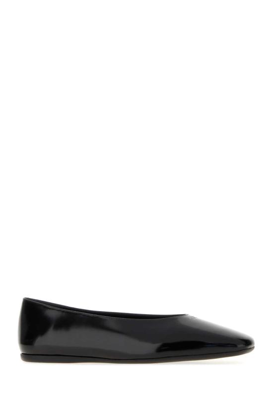 26FW 프라다 브러쉬드 레더 발레리나 1F522OF005055 F0002 Black - PRADA