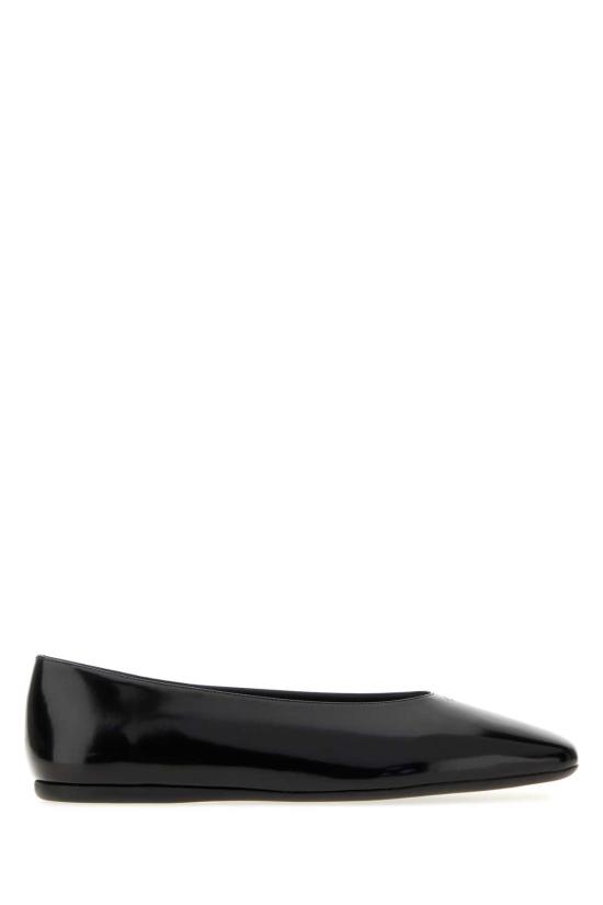 26FW 프라다 브러쉬드 레더 발레리나 1F522OF005055 F0002 Black