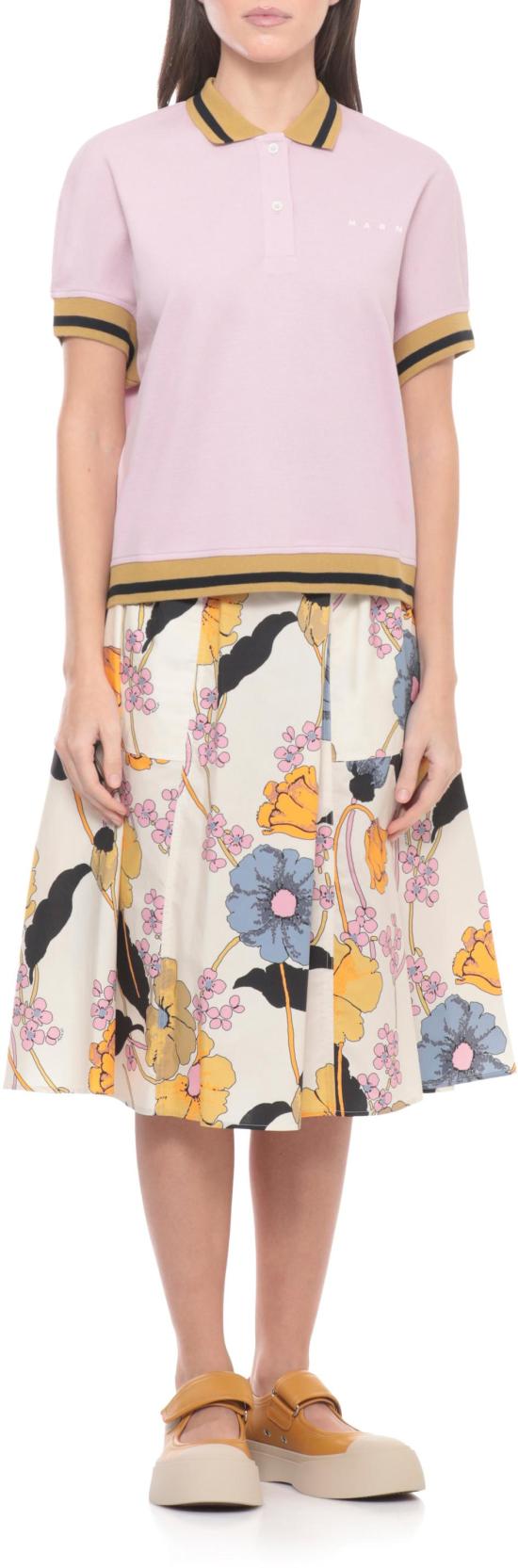 26SS 마르니 폴로 티셔츠 8059030861282 PINK - MARNI