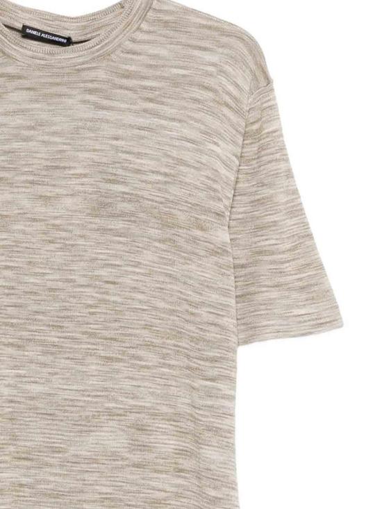 26SS 다니엘알렉산드리니 스웨터 DUMC0015YCO0012011 Beige - DANIELE ALESSANDRINI