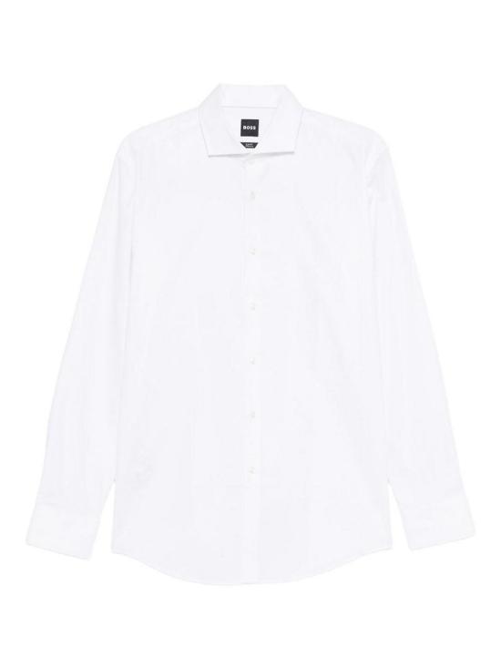 26SS 휴고보스 긴팔 셔츠 50560607HHANKSP100 White
