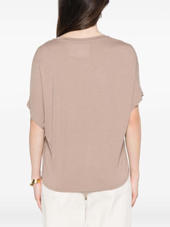 26SS 마제스틱필라쳐 반팔 티셔츠 E26M001FT11051076 Brown - MAJESTIC FILATURES