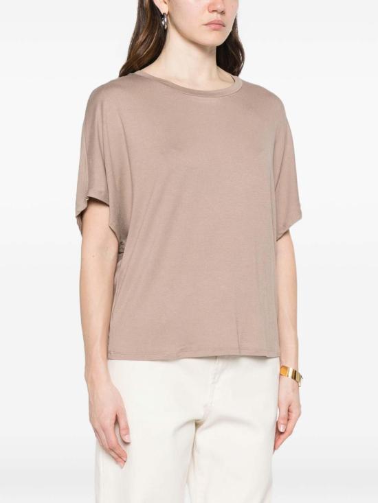 26SS 마제스틱필라쳐 반팔 티셔츠 E26M001FT11051076 Brown - MAJESTIC FILATURES