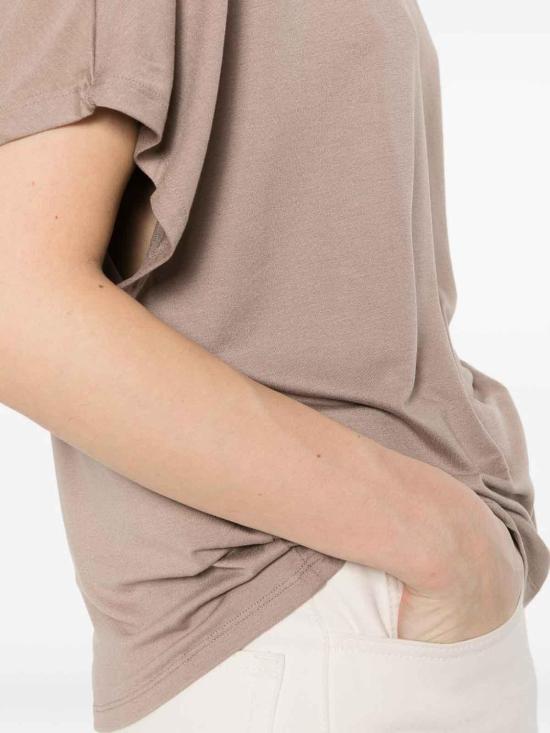 26SS 마제스틱필라쳐 반팔 티셔츠 E26M001FT11051076 Brown - MAJESTIC FILATURES