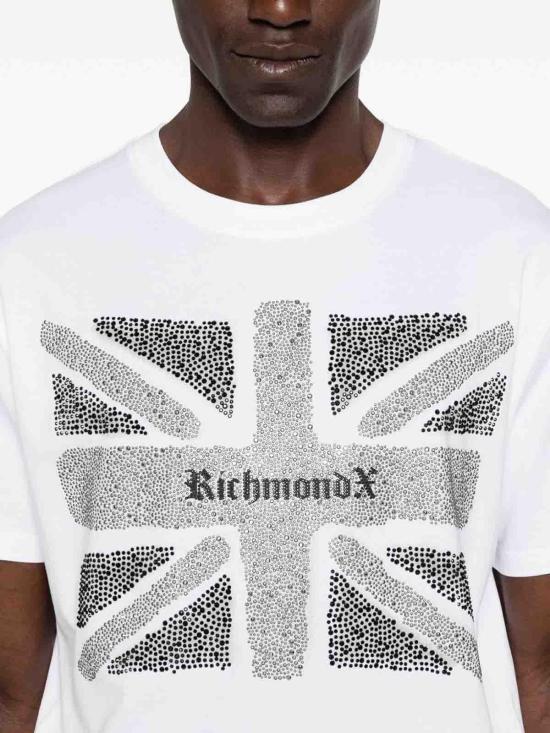 26SS 존 리치몬드 반팔 티셔츠 UMP26330TSCKYOUSSOUWHT White - JOHN RICHMOND