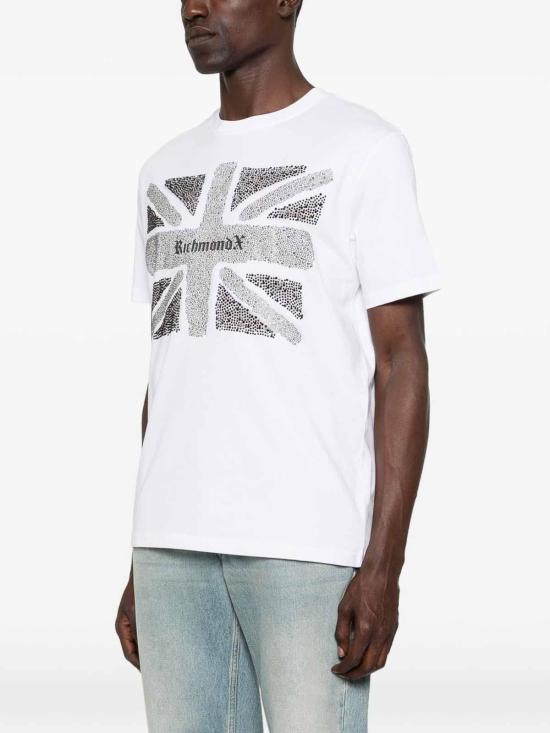 26SS 존 리치몬드 반팔 티셔츠 UMP26330TSCKYOUSSOUWHT White - JOHN RICHMOND