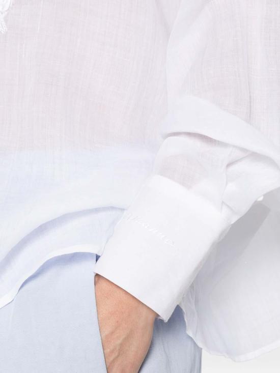 26SS 에르마노 피렌제 셔츠 D48EK009ES8MF01000010 White - ERMANNO FIRENZE