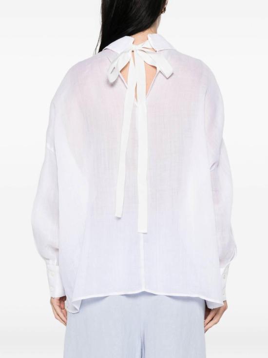 26SS 에르마노 피렌제 셔츠 D48EK009ES8MF01000010 White - ERMANNO FIRENZE