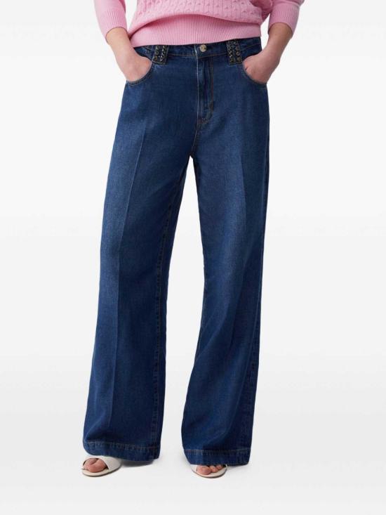 26SS 리우조 데님 팬츠 UA6201D033377682 Medium Wash - LIU JO