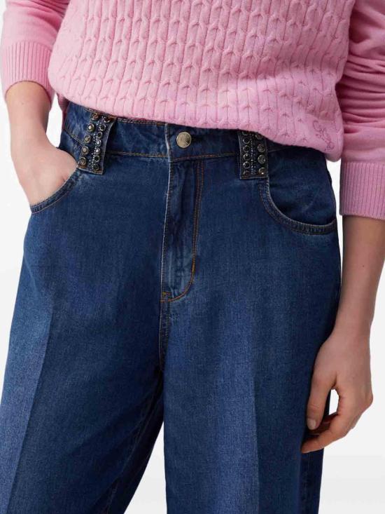 26SS 리우조 데님 팬츠 UA6201D033377682 Medium Wash - LIU JO