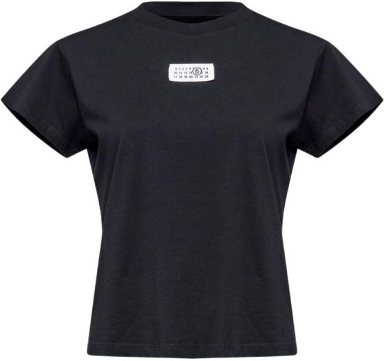 26SS 마르지엘라 반팔 티셔츠 8056263056133 BLACK