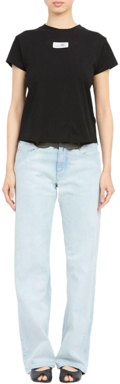 26SS 마르지엘라 반팔 티셔츠 8056263056133 BLACK - MAISON MARGIELA