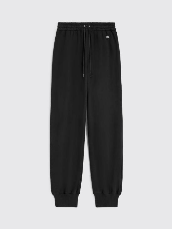 26SS 셀린느 코튼 플리스 조깅 RP0CV670Q 38AW Black