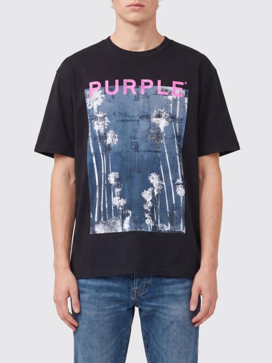 26SS 퍼플 브랜드 반팔 티셔츠 P117HBDC226 Black