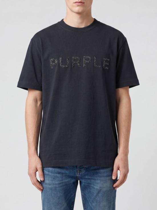26SS 퍼플 브랜드 반팔 티셔츠 P104TBMS226 Black