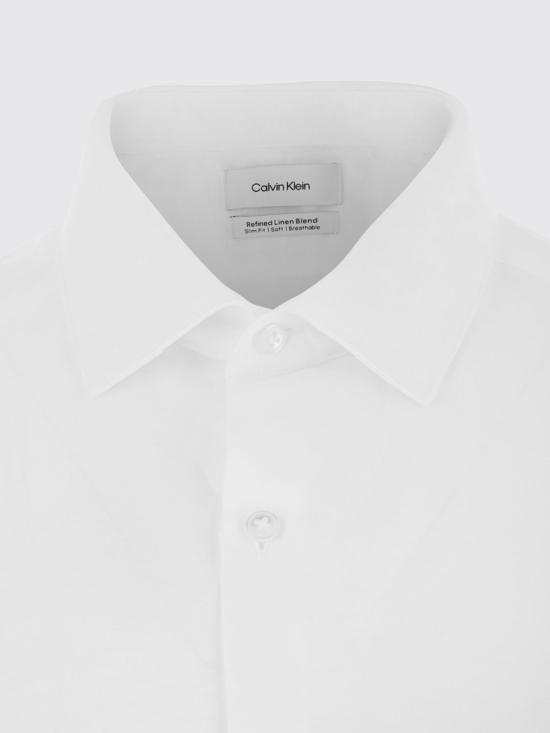 26SS 캘빈클라인 긴팔 셔츠 LV019EU121 7K2 White - CALVIN KLEIN