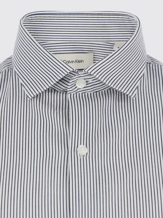 26SS 캘빈클라인 긴팔 셔츠 LV019EU119 423 White - CALVIN KLEIN