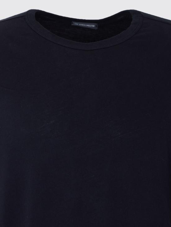 26SS 앤 드뮐미스터 반팔 티셔츠 13912FA206 099 Black - ANN DEMEULEMEESTER