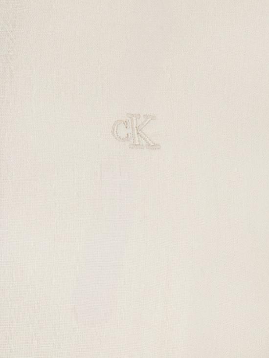 26SS 캘빈클라인 반팔 셔츠 LV04LF137G 2JX White - CALVIN KLEIN