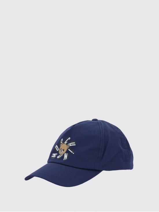 26SS [키즈] 모스키노 모자 HVX01NLOA00 40016 Blue