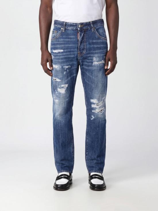 26SS 디스퀘어드2 데님 팬츠 S74LB1838D30011 470 Blue