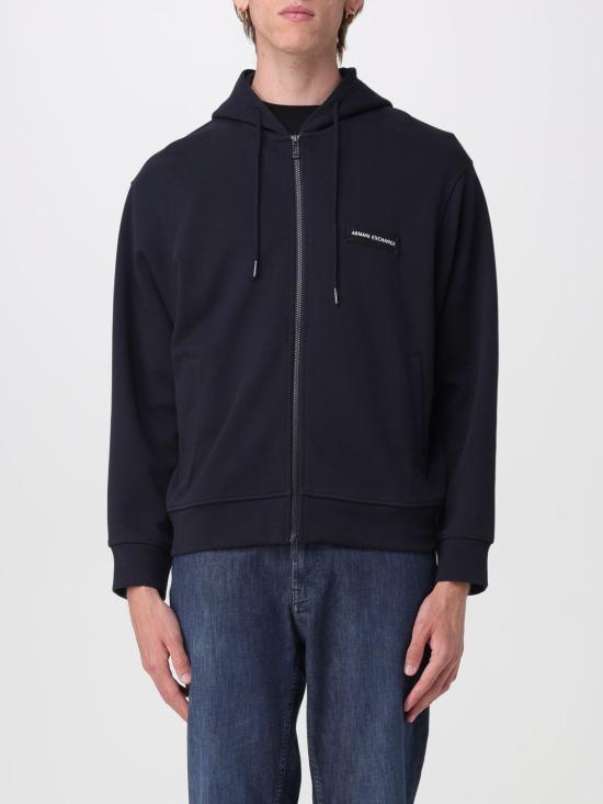 26SS 알마니 후드 티셔츠 XM002352AF21869 UB101 Navy