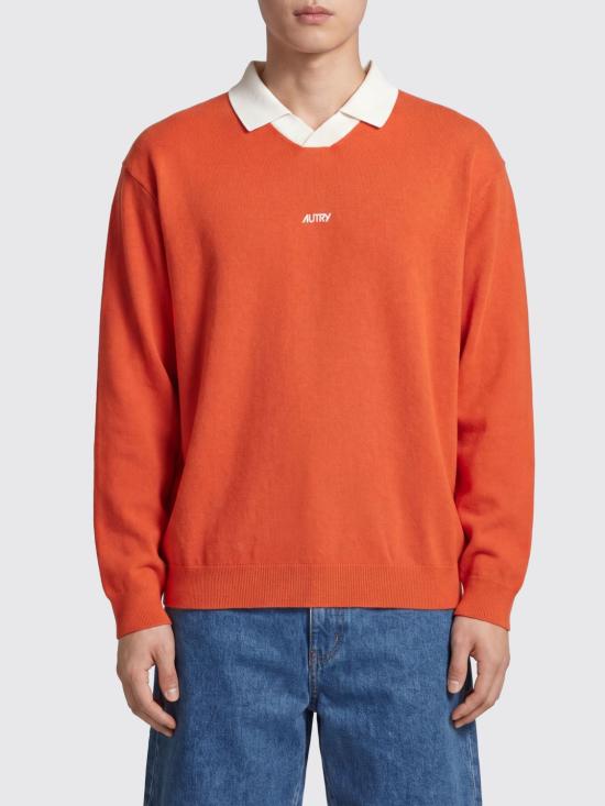 26SS 오트리 폴로 티셔츠 POPX024H Orange