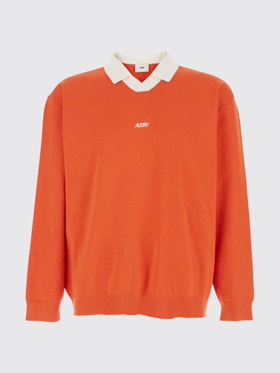 26SS 오트리 폴로 티셔츠 POPX024H Orange - AUTRY