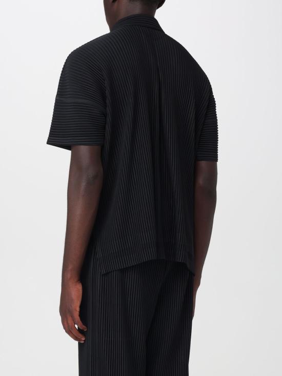 26SS 옴므 플리세 이세이 미야케 반팔 셔츠 HP66JJ051 15 Black - HOMME PLISSE' ISSEY MIYAKE