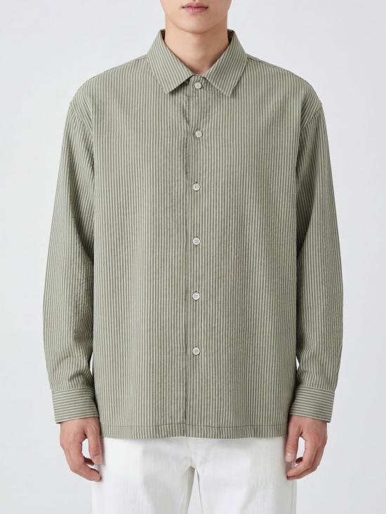 26SS 쿠어 긴팔 셔츠 CXG2SO10 KHK Green