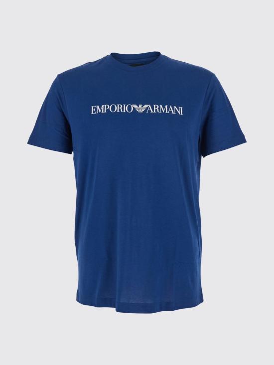 26SS 엠포리오 아르마니 반팔 티셔츠 8N1TN51JPZZ Z0974 Blue - EMPORIO ARMANI