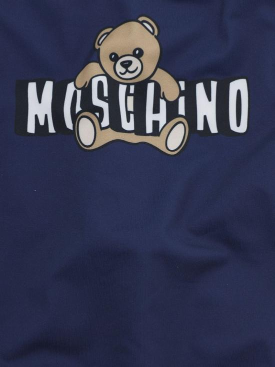 26SS [키즈] 모스키노 원피스 수영복 H2L00BLKA11 40016 Blue - MOSCHINO