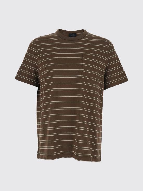 26SS 아페쎄 반팔 티셔츠 COHLVH26534 CAA Brown - A.P.C.