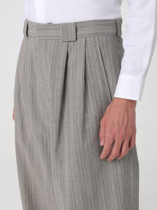 26SS 엠포리오 아르마니 스트레이트 팬츠 EM005615TE20603 O1003 Beige - EMPORIO ARMANI