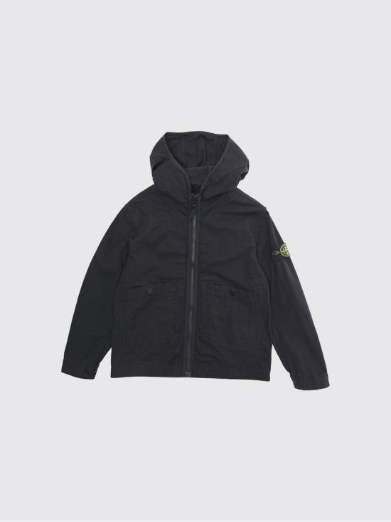 26SS [키즈] 스톤 아일랜드 캐주얼 자켓 4100006S0063 V0029 Black