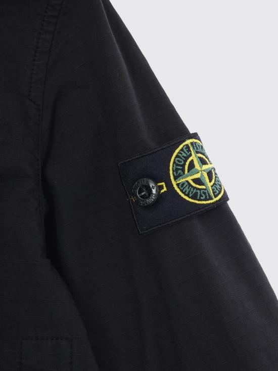 26SS [키즈] 스톤 아일랜드 캐주얼 자켓 4100006S0063 V0029 Black - STONE ISLAND