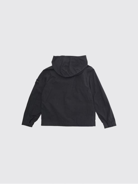 26SS [키즈] 스톤 아일랜드 캐주얼 자켓 4100006S0063 V0029 Black - STONE ISLAND