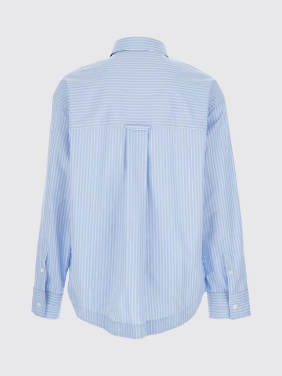 26SS 아미 긴팔 셔츠 USH808CO02194 844 Gnawed Blue - AMI