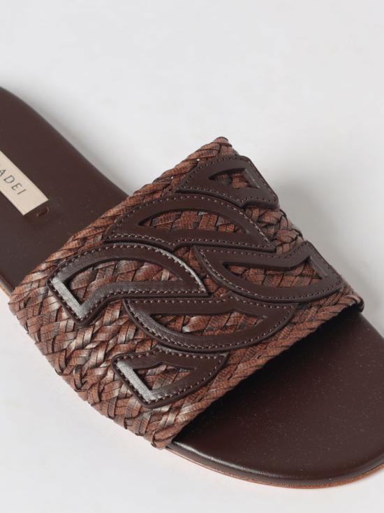 26SS 카사데이 뮬/슬리퍼 1M534B0101ISCHI 2615 Cocoa - CASADEI