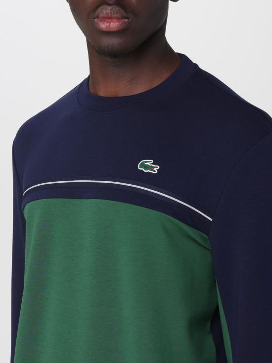 26SS 라코스테 긴팔 티셔츠 SH0211 802 Blue - LACOSTE