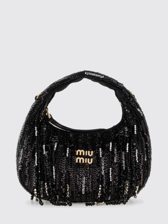 26SS 미우미우 토트백 5BP078VWON2IGM F0002 Black