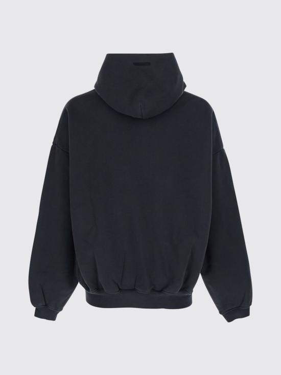 26SS 피어오브갓 후드 티셔츠 192SP266701F FADED Black - FEAR OF GOD