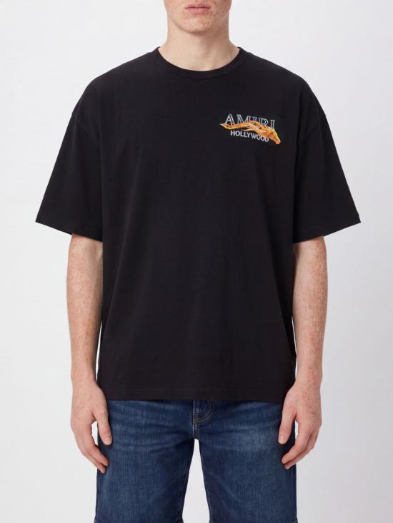 26SS 아미리 반팔 티셔츠 AMTOJR1050 001 Black 1