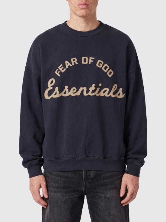 26SS 피어오브갓 90s 로고 크루넥 스웨트셔츠 192SP264451F FADED Black