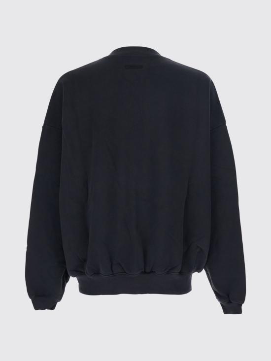 26SS 피어오브갓 90s 로고 크루넥 스웨트셔츠 192SP264451F FADED Black - FEAR OF GOD