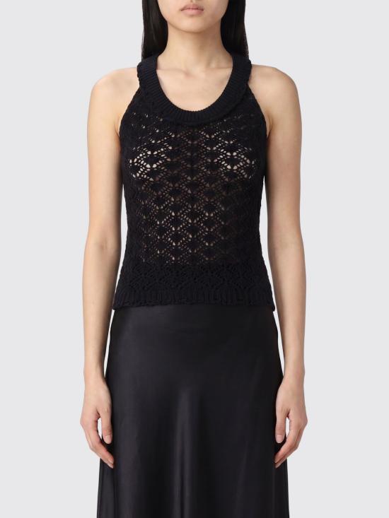 26SS 블루마린 민소매 티셔츠 2M692A N0990 Black